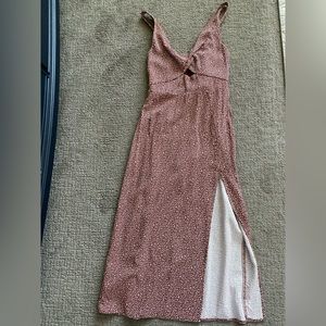 Abercrombie cutout midi dress
